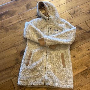 Patagonia Fleece long jacket - women’s size M